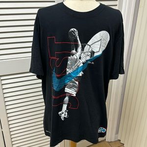 Nike Just Do it Basketball Dunk Dri-Fit Athletic Cut T Shirt Size XL